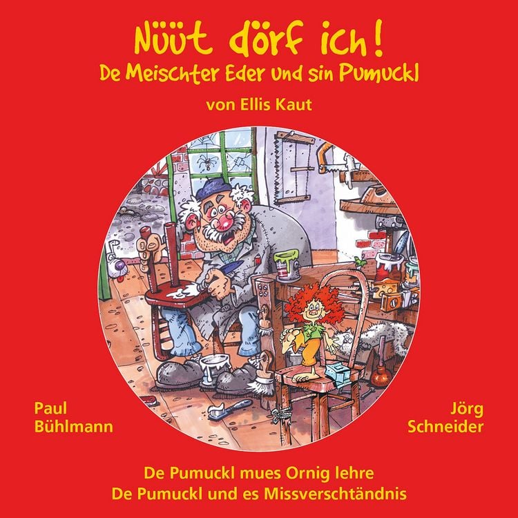 Produktbild: De Meischter Eder und sin Pumuckl: N&uuml;&uuml;t d&ouml;rf ich! (De Pumuckl mues Ornig lehre / De Pumuckl und es Missverscht&auml;ndnis)