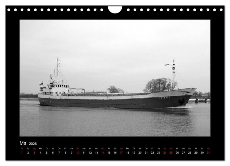 Produktbild: Alte Schiffe (Wandkalender 2026 DIN A4 quer), CALVENDO Monatskalender