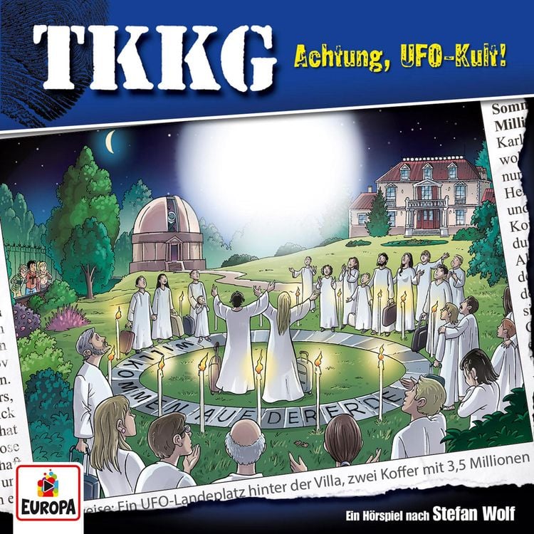 Bild vom Artikel TKKG - Folge 206: Achtung, UFO-Kult! vom Autor Martin Hofstetter