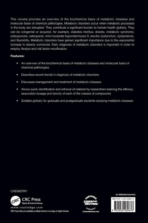 Produktbild: Current Trends in the Diagnosis and Management of Metabolic Disorders