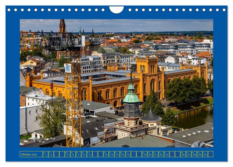 Produktbild: Schwerin - Wir sind Welterbe (Wandkalender 2026 DIN A4 quer), CALVENDO Monatskalender