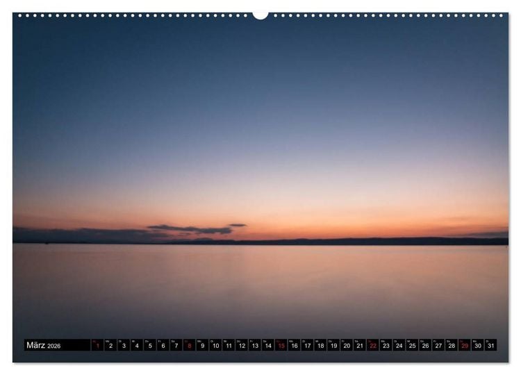 Produktbild: Der idyllische Neusiedlersee (hochwertiger Premium Wandkalender 2026 DIN A2 quer), Kunstdruck in Hochglanz
