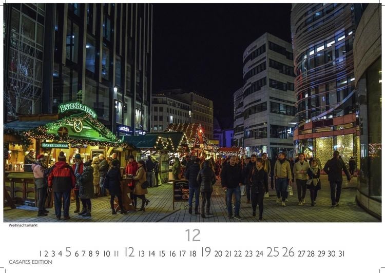 Produktbild: D&uuml;sseldorf Kalender 2027 &ndash; Wandkalender | Fotokalender Deutschland 24x35cm &ndash; 12 gro&szlig;formatige Fotomotive in Top-Qualit&auml;t der Rheinmetropole
