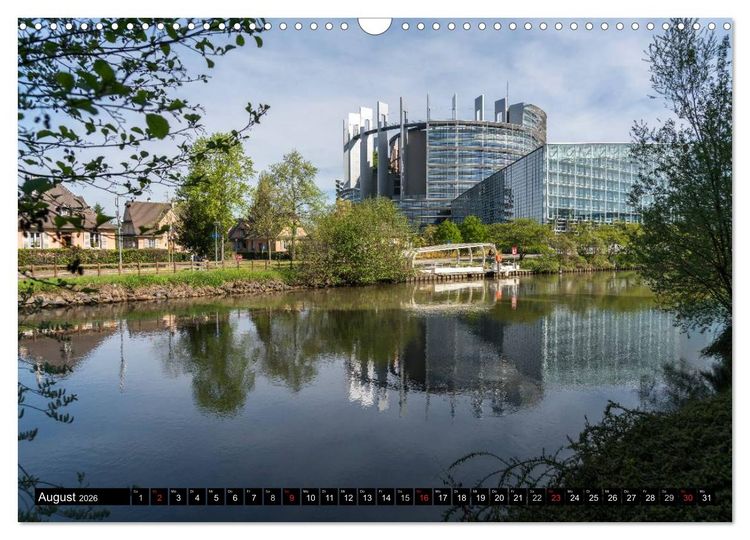 Produktbild: Frankreich - Strasbourg (Wandkalender 2026 DIN A3 quer), CALVENDO Monatskalender