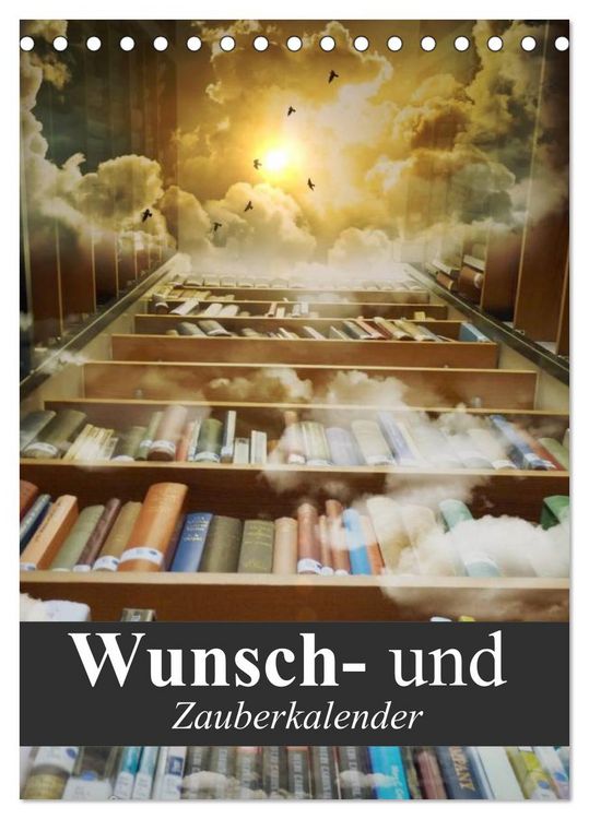 Produktbild: Wunsch- und Zauberkalender (Tischkalender 2026 DIN A5 hoch), CALVENDO Monatskalender