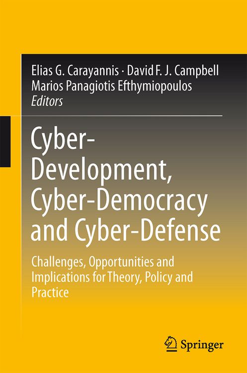 Produktbild: Cyber-Development, Cyber-Democracy and Cyber-Defense