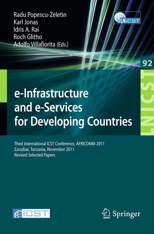 Produktbild: e-Infrastructure and e-Services for Developing Countries