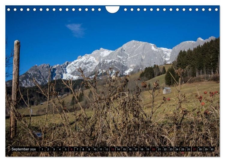Produktbild: HOCHK&Ouml;NIG - Gipfel der Salzburger Alpen (Wandkalender 2026 DIN A4 quer), CALVENDO Monatskalender