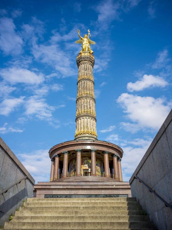 Produktbild: CALVENDO Puzzle Berlin - Goldelse auf der Siegess&auml;ule | 1000 Teile Lege-Gr&ouml;&szlig;e 64x48cm Foto-Puzzle f&uuml;r gl&uuml;ckliche Stunden