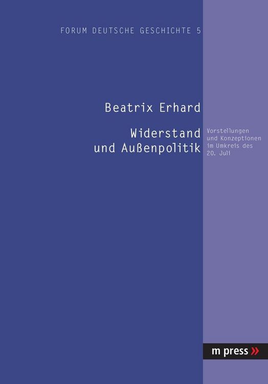 Produktbild: Widerstand und Aussenpolitik