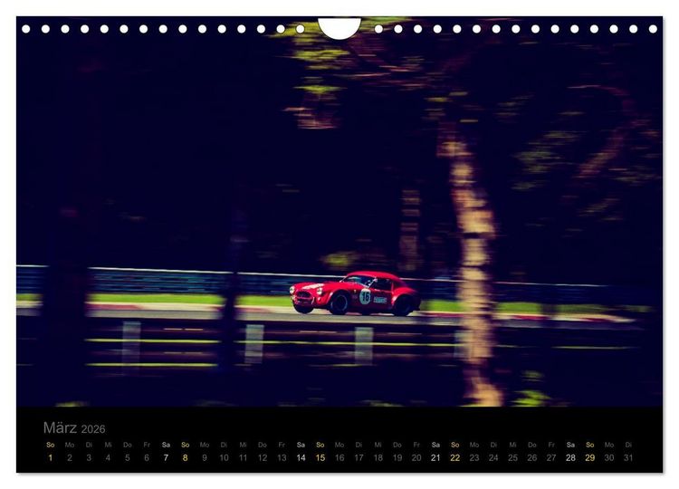 Produktbild: AC Cobra - Racing (Wandkalender 2026 DIN A4 quer), CALVENDO Monatskalender