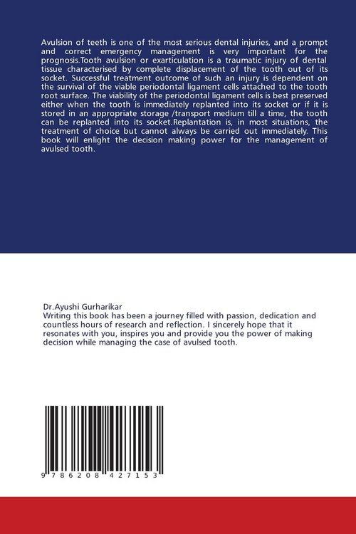 Produktbild: Contemporary Understanding Of Management Of Avulsed Tooth