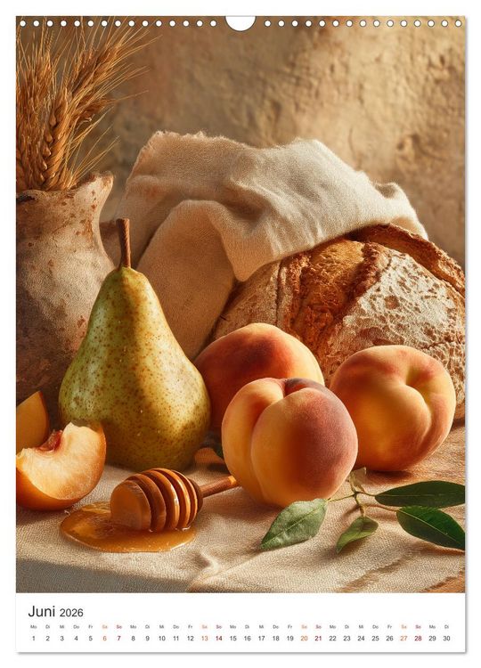 Produktbild: Das Gourmet Jahr (Wandkalender 2026 DIN A3 hoch), CALVENDO Monatskalender