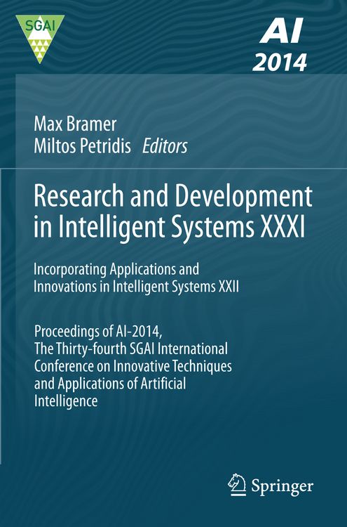 Produktbild: Research and Development in Intelligent Systems XXXI