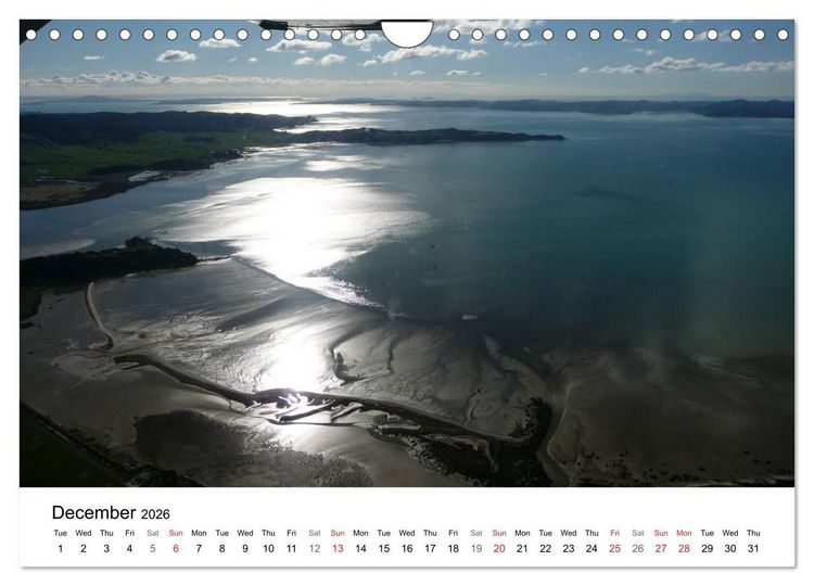Produktbild: New Zealand's Stunning Coastline (Wall Calendar 2026 DIN A4 landscape), CALVENDO 12 Month Wall Calendar