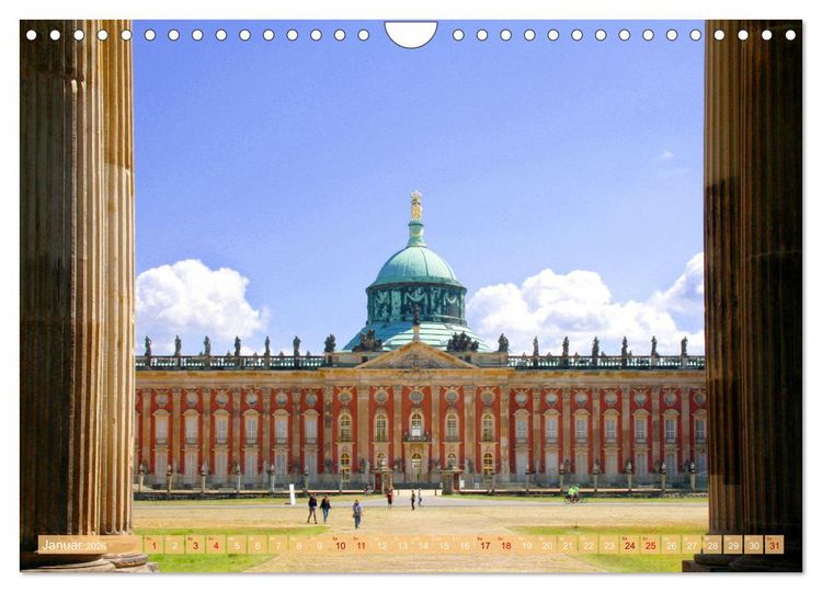 Produktbild: K&ouml;niglich Preu&szlig;ische Schl&ouml;sser und G&auml;rten in Berlin und Brandenburg (Wandkalender 2026 DIN A4 quer), CALVENDO Monatskalender