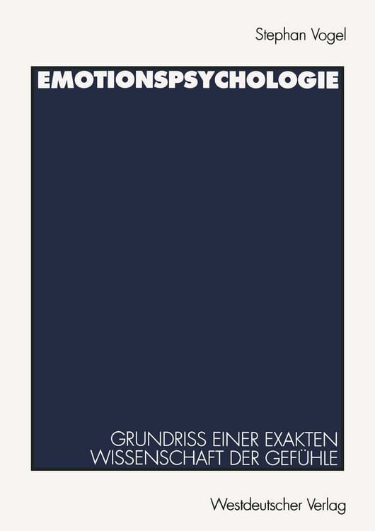 Produktbild: Emotionspsychologie