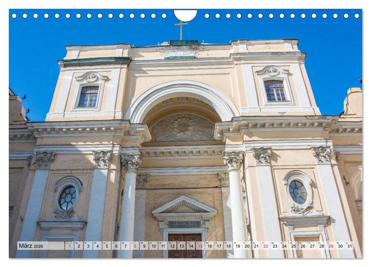 Produktbild: St. Petersburg - Prachtvolle Ostseemetropole (Wandkalender 2026 DIN A4 quer), CALVENDO Monatskalender