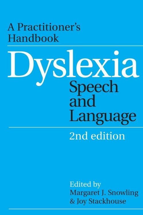 Produktbild: Dyslexia, Speech and Language