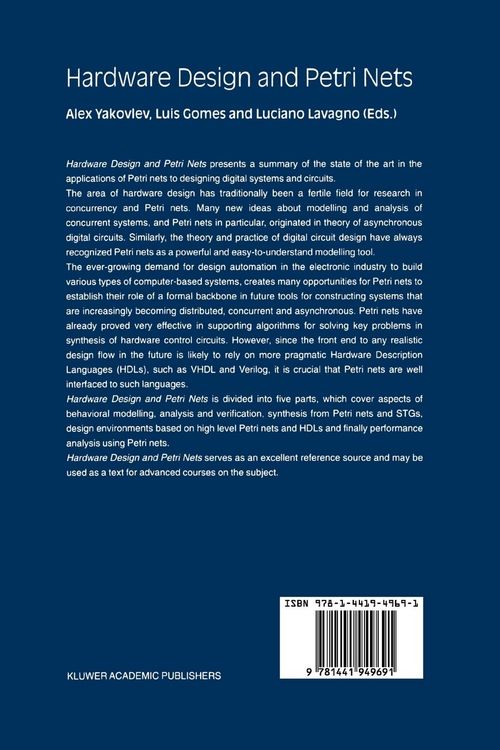Produktbild: Hardware Design and Petri Nets