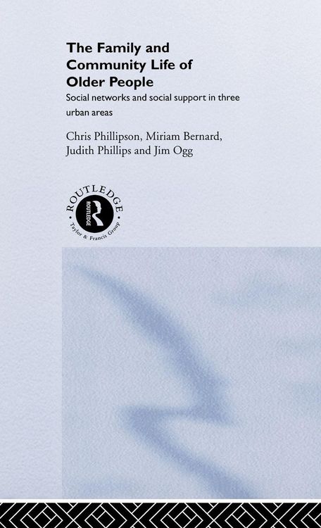 Produktbild: Family and Community Life of Older People
