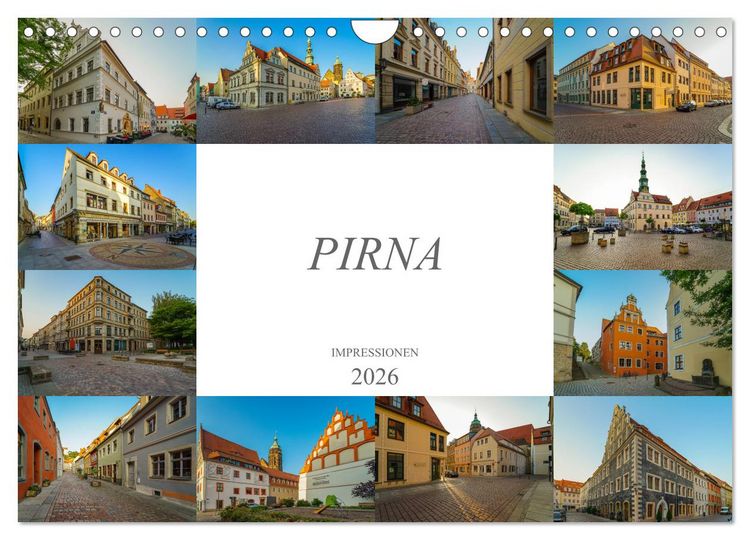 Produktbild: Pirna Impressionen (Wandkalender 2026 DIN A4 quer), CALVENDO Monatskalender