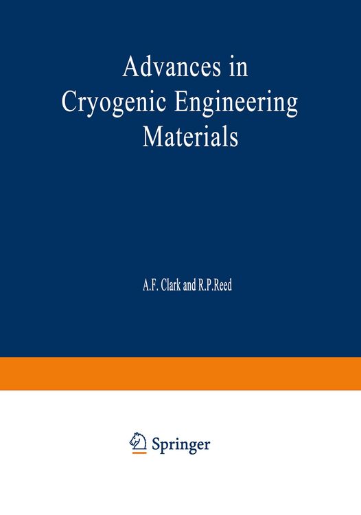 Produktbild: Advances in Cryogenic Engineering Materials