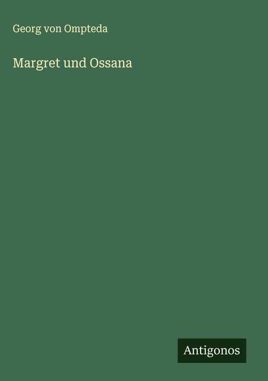 Produktbild: Margret und Ossana