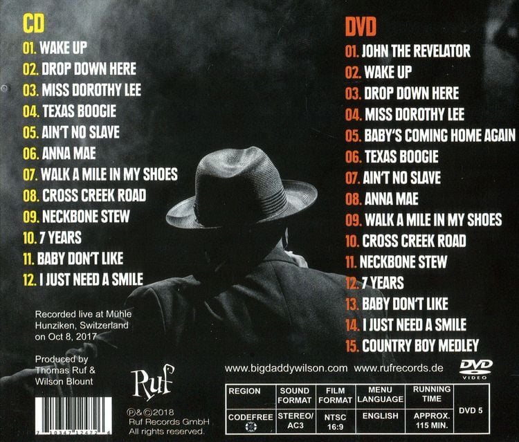 Produktbild: Big Daddy Wilson - Songs Fom The Road (+ CD)