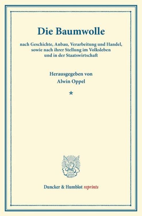 Produktbild: Die Baumwolle
