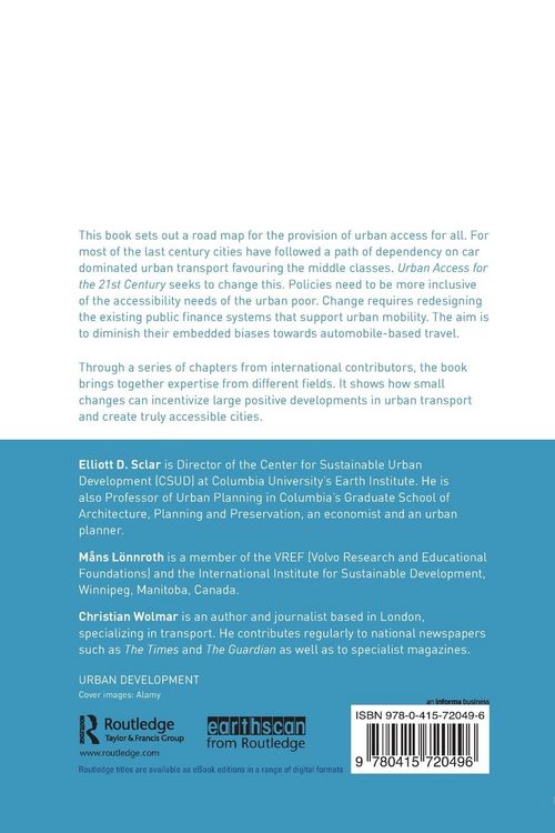 Produktbild: Urban Access for the 21st Century
