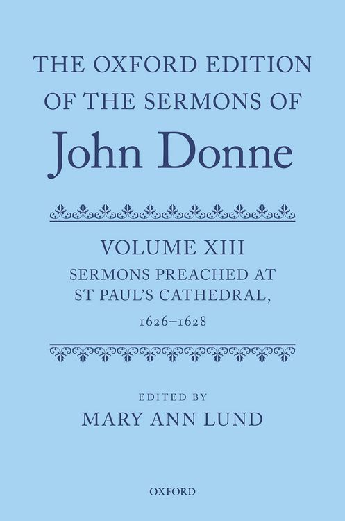 Produktbild: The Oxford Edition of the Sermons of John Donne