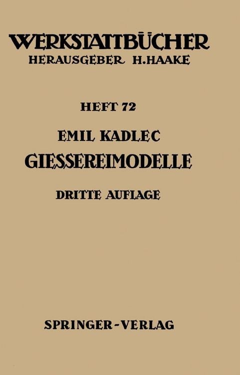 Produktbild: Gie&szlig;ereimodelle