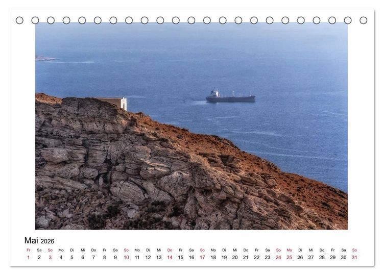Produktbild: Vertr&auml;umtes Eub&ouml;a - Bilder vom Insels&uuml;den (Tischkalender 2026 DIN A5 quer), CALVENDO Monatskalender