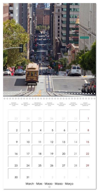Produktbild: SAN FRANCISCO Highlights (Wall Calendar 2026 12 &times; 12 Inch) CALVENDO 12 Month Wall Calendar