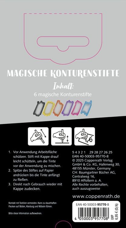 Produktbild: Magische Konturenstifte