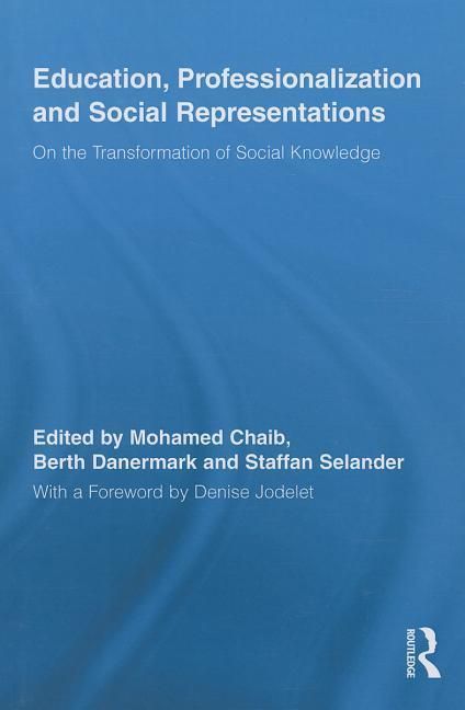 Produktbild: Education, Professionalization and Social Representations