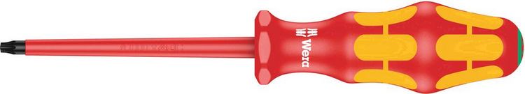 Produktbild: Wera 167 i VDE Torx-Schraubendreher Gr&ouml;&szlig;e (Schraubendreher) T 27 Klingenl&auml;nge: 100 mm DIN EN 60900 1 St.
