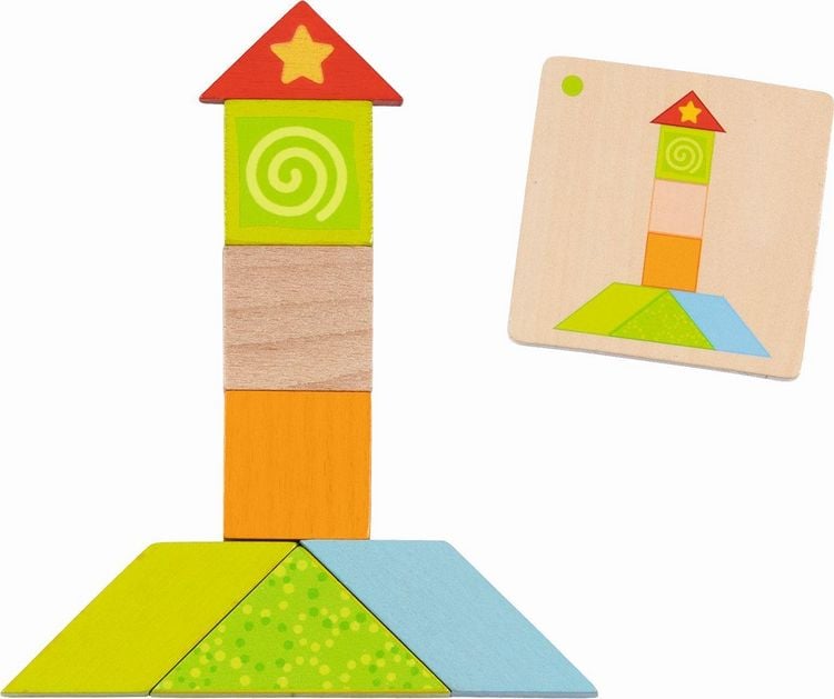 Produktbild: Bunte Tangram Welt
