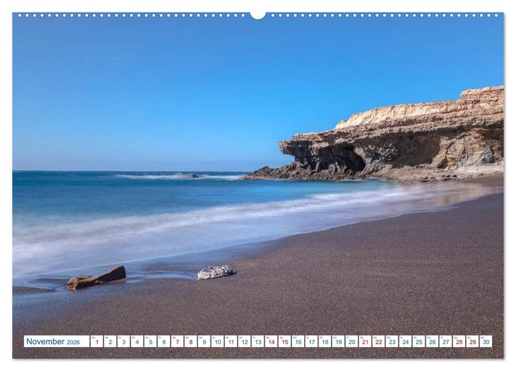 Produktbild: Fuerteventura, die ungez&auml;hmte Kanareninsel (hochwertiger Premium Wandkalender 2026 DIN A2 quer), Kunstdruck in Hochglanz