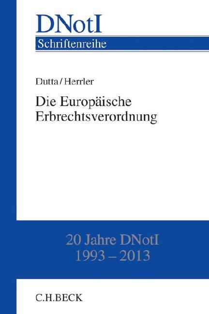 Produktbild: Die Europ&auml;ische Erbrechtsverordnung