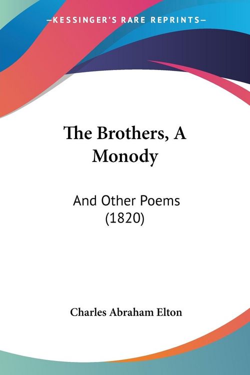 Produktbild: The Brothers, A Monody
