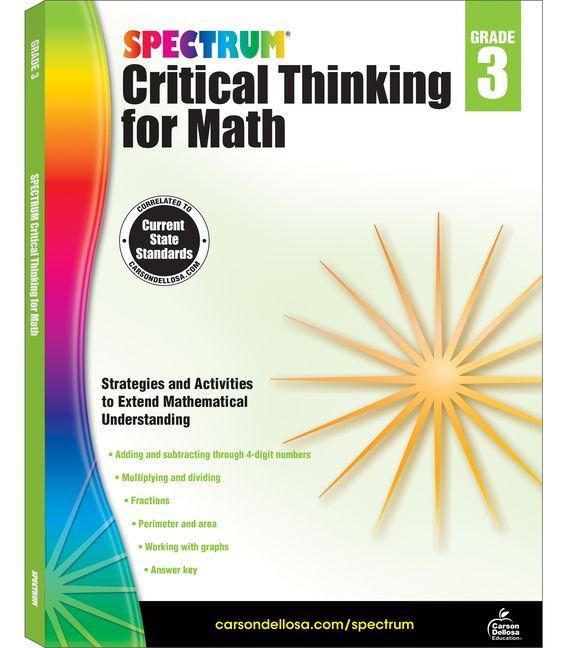 Produktbild: Spectrum Critical Thinking for Math, Grade 3