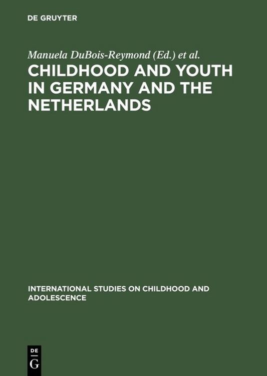 Produktbild: Childhood and Youth in Germany and The Netherlands