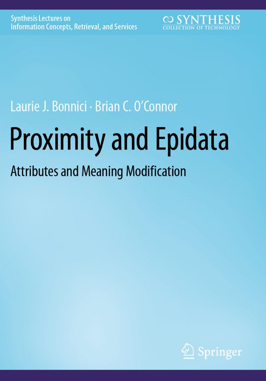 Produktbild: Proximity and Epidata