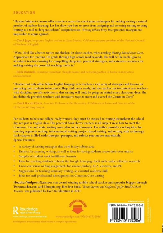 Produktbild: Writing Behind Every Door