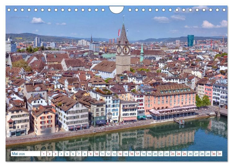 Produktbild: Schweiz - Vom Hochgebirge zu Palmen (Wandkalender 2026 DIN A4 quer), CALVENDO Monatskalender