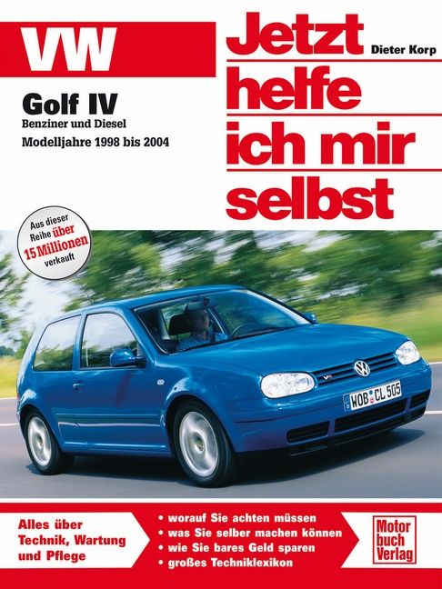 Produktbild: VW Golf IV Benziner und Diesel. Modelljahre 1998 bis 2004