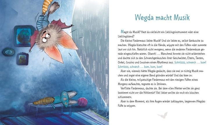 Produktbild: Die kleine Fledermaus Wegda: Wegda macht Musik