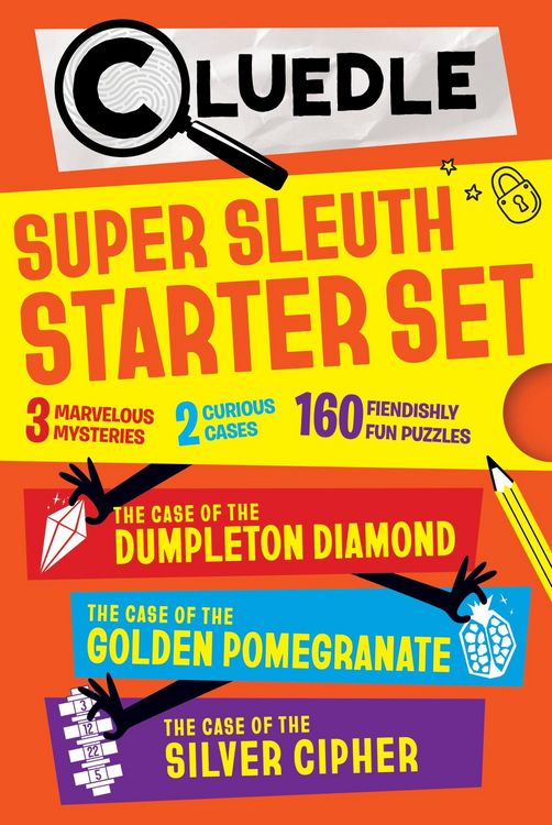 Produktbild: Cluedle: Super Sleuth Starter Set (3-Book Boxed Set)